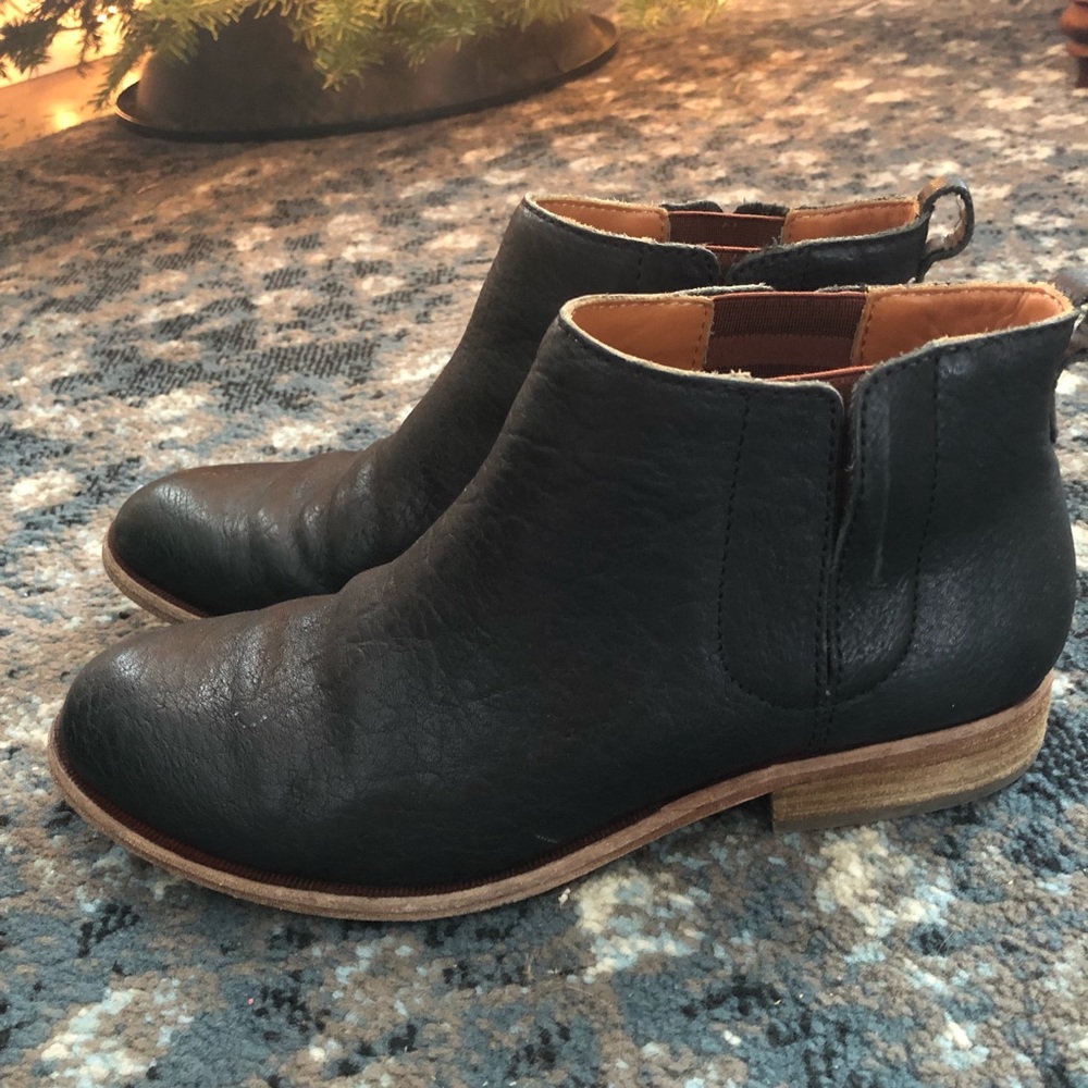 Kork-Ease Black Ankle Boot